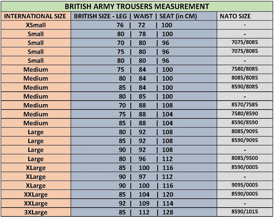 British Army MTP Combat Trousers Military 4U UK